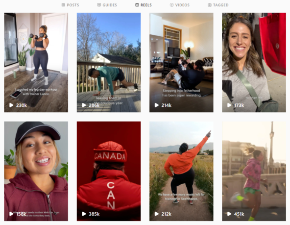 lululemon example