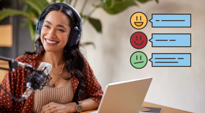 podcast reply comments