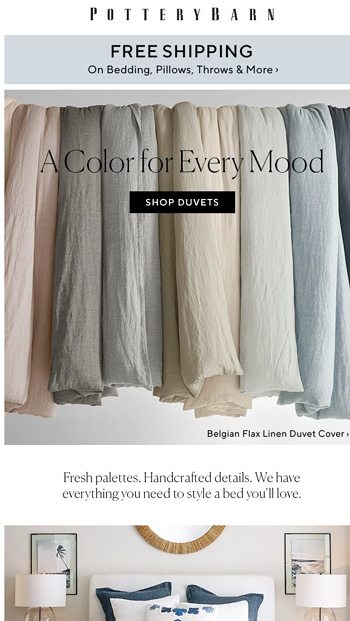 Pottery Barn weekly style tips
