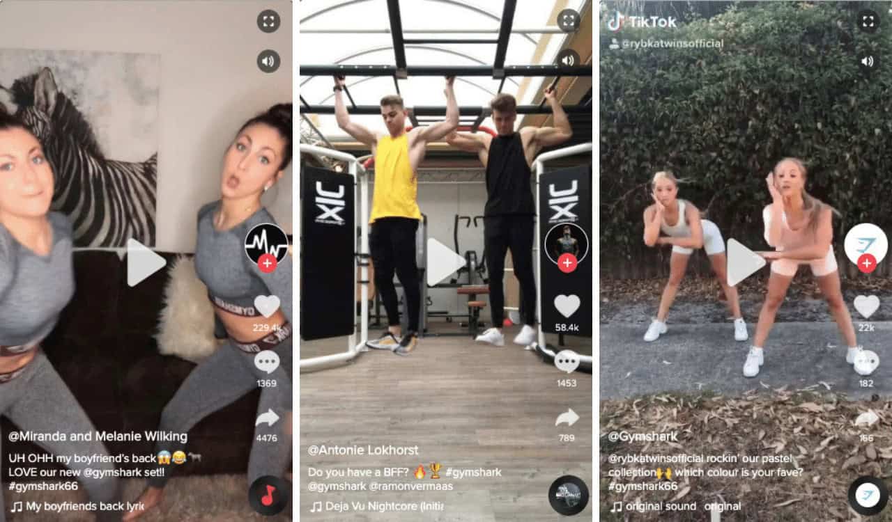 Gymshark TikTok