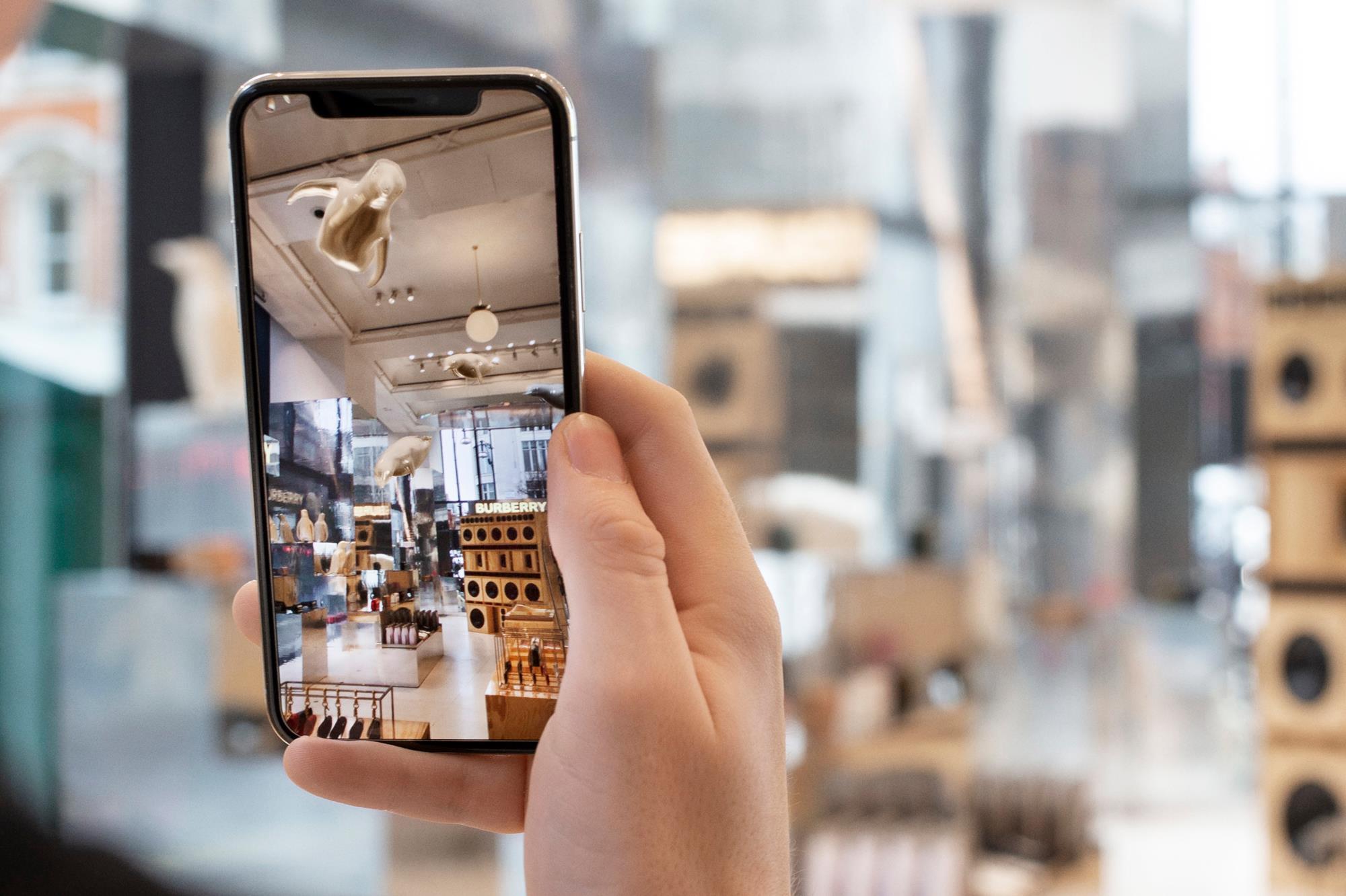 Burberry AR experience